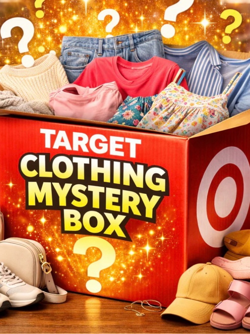 Target Women's Men’s Kid’s Clothing Mystery Box - Mixed Colors